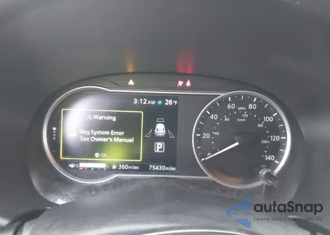 2019 Nissan Kicks Sr z USA, uszkodzony, nr VIN 3N1CP5CU5KL499844